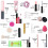 Christmas Advent Calendar Makeup Set Gift Box 5