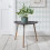Noa and Nani (Storm Grey and Natural Pine) Malme Large Side Table Occasional 1