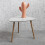 Noa and Nani (Chalk Grey and Natural Pine) Malme Large Side Table Occasional 6