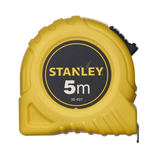 STANLEY Metro a nastro - STANLEY - 3 m - Scocca in plastica - Larghezza 12,7 mm - Ergonomico e resistente