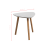 Noa and Nani (Chalk Grey and Natural Pine) Malme Small Side Table Occasional 3