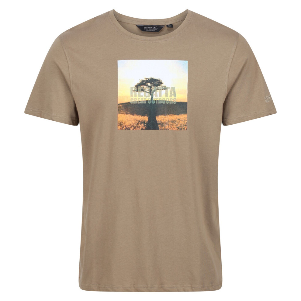 Regatta Mens Cline VI Tree Cotton T-Shirt