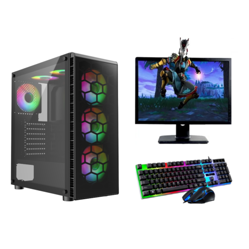 Refurbished FCS Gaming PC Computer Bundle Intel Core i5-4570 16GB 1TB 2GB GT730 Win11