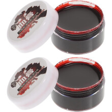 2Pcs Halloween Blood Makeup Realistic Bloody Scars Ghost Zombie Makeup Plasma Cosplay Stage Props for Masquerade Horror Party Haunted House