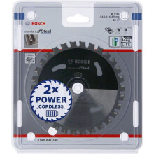 BOSCH SAW STANDARD. STEEL 136x15,875x30z ACCU