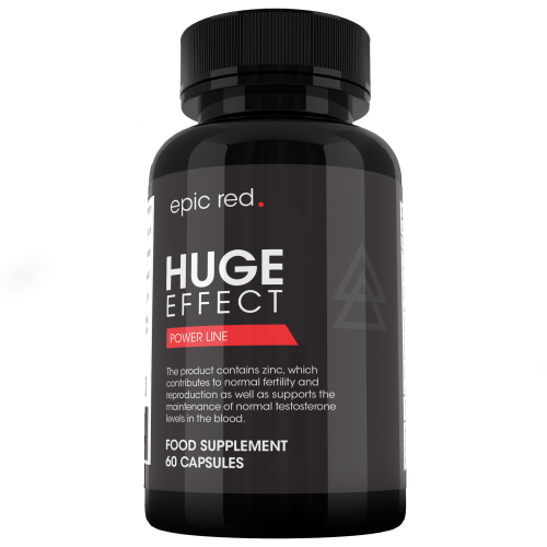 Huge Effect Epic Red Power Line - 60 Capsules 1 Month Supply
