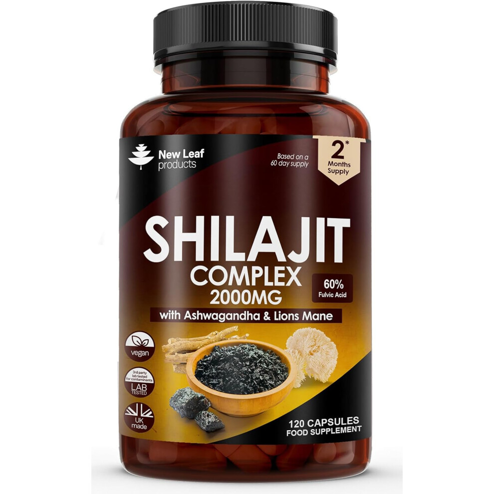Himalayan Pure Shilajit Shilajit Complex - Himilayan Shilajit Enriched With Ashwagandha
