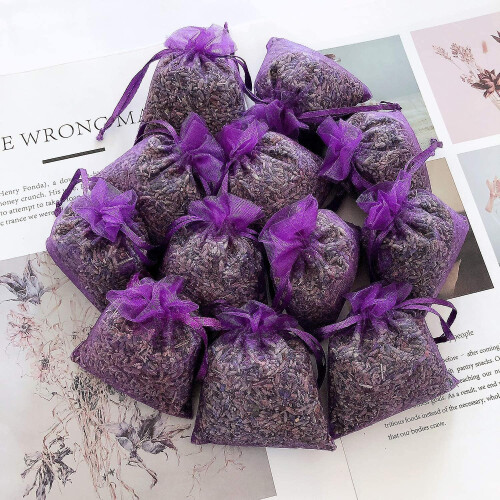 Lavender Bud Sachets - 12 Packets 100% Natural 2