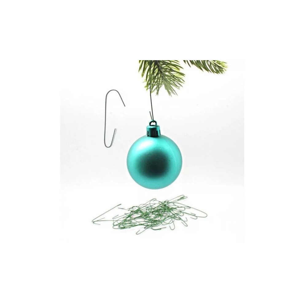 400x Christmas Tree Hooks Bauble Ornament Hangers Hanging Wires