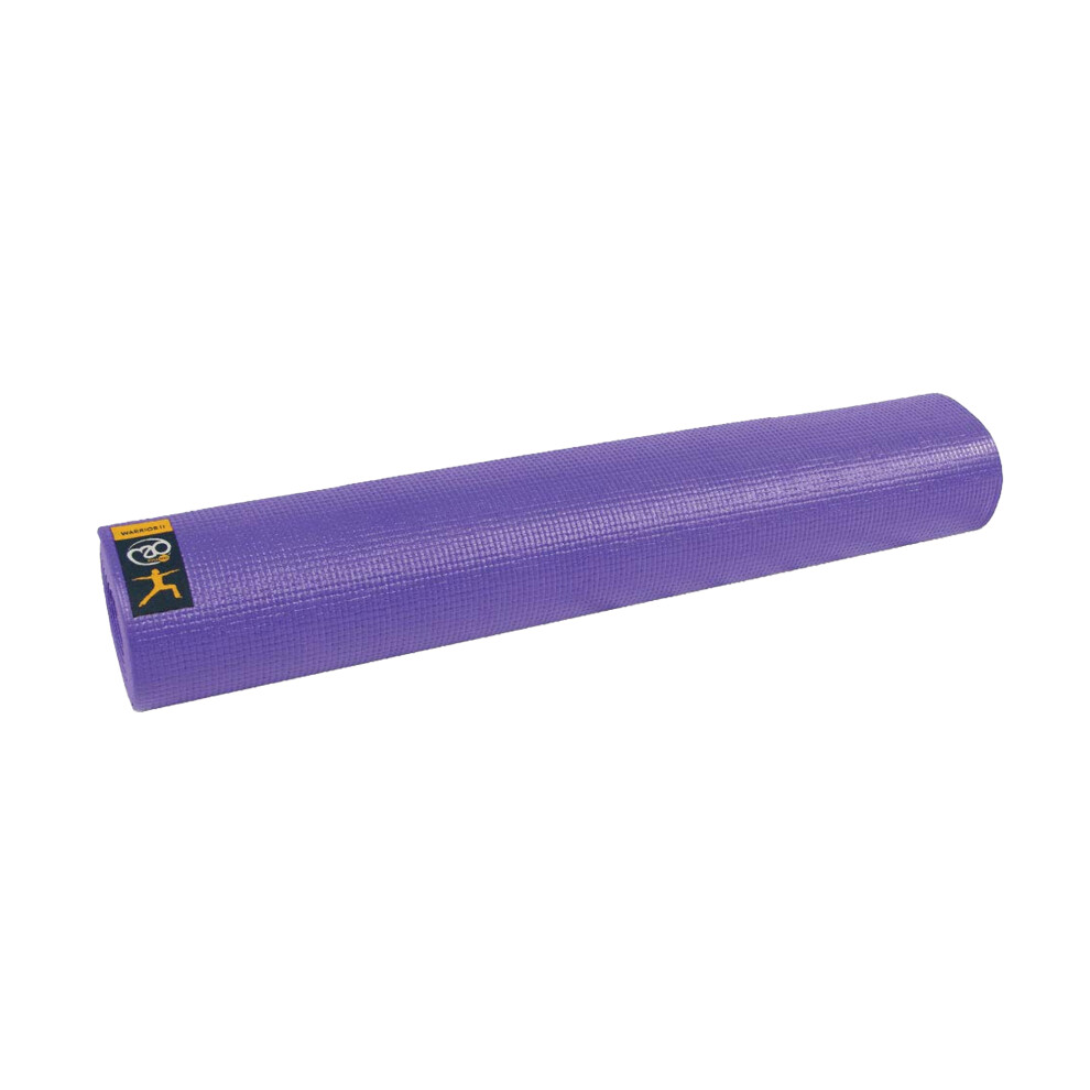 (One Size, Purple) Fitness Mad Warrior II Yoga Mat