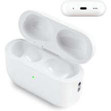 (pro2-L) Wireless Charging Case For Apple Airpods Pro 1 st 2nd Generation Charging No Earbuds