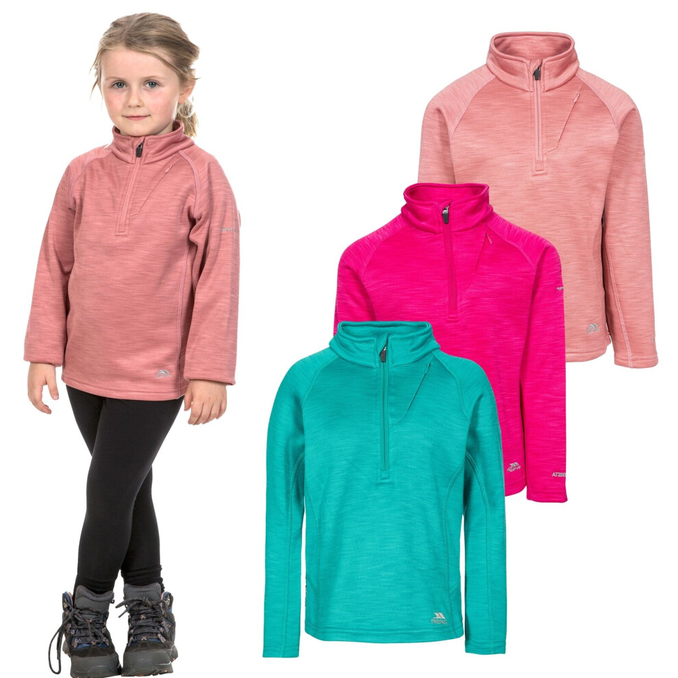 Trespass Girls 1/2 Zip Jumper Pullover Top Celina