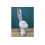 Rabbit Head Bust Ornament | GREY | Contemporary Home Decor | Small 5