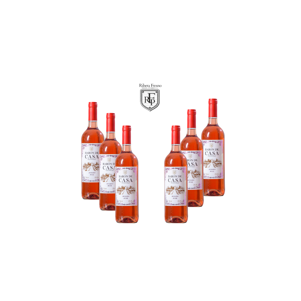 Baron de Casa RosÃ¨ Blend 6X75cl 12%Vol.