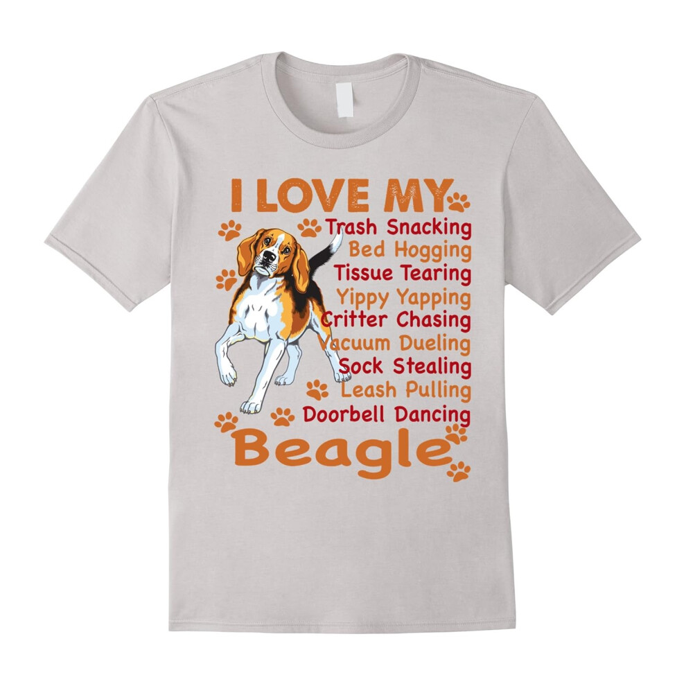 (XL) I love my Beagle â I love my Dog â Beagle Dog shirt-Father's Day