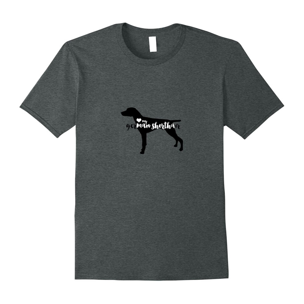 (XXL) German Shorthaired Pointer Dog Love T-Shirt, Men Women Kids-Father's Day