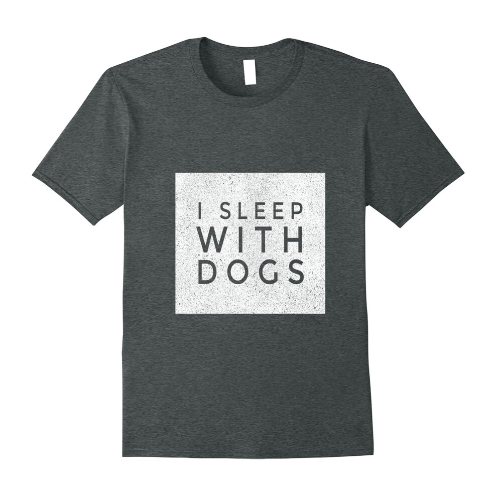 (XXXL) Dog Lover T Shirt â Sleep with Dogs-Father's Day