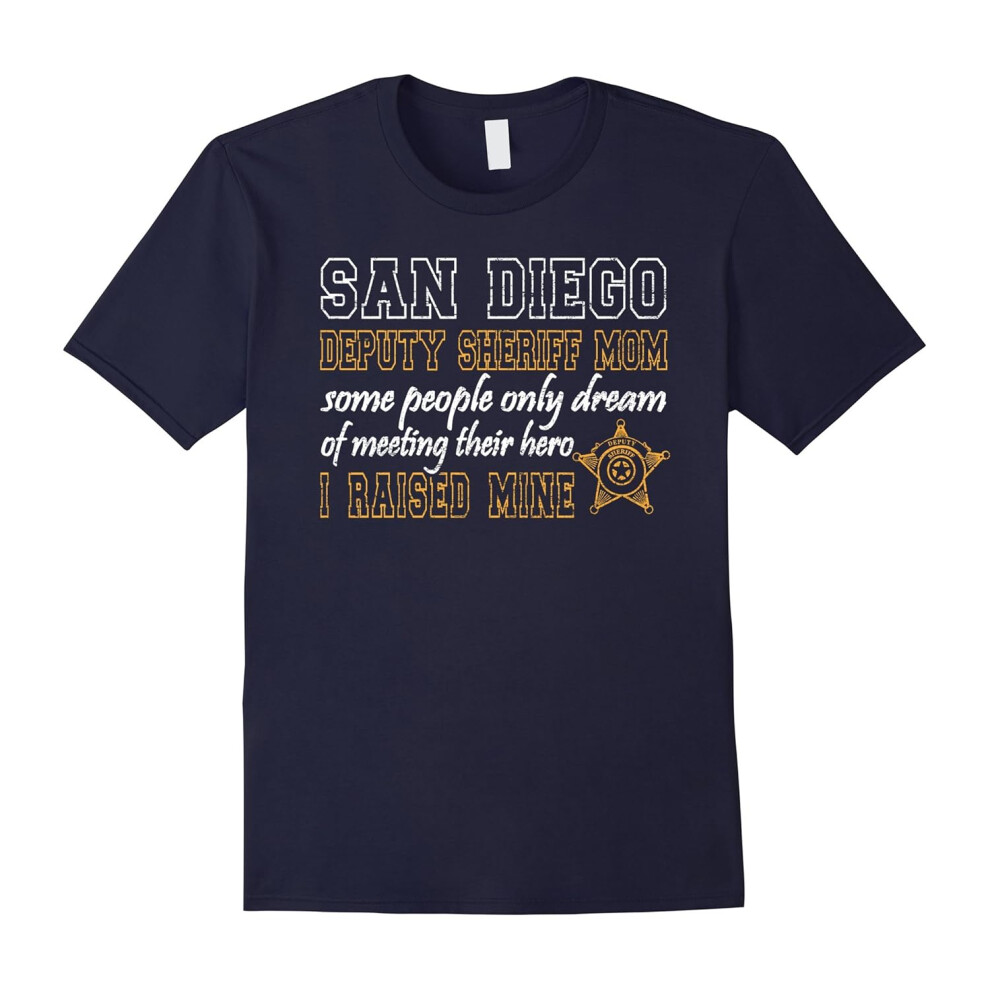 (XL) Sheriff Deputy Mom Deputy Sheriff Gifts San Diego California-Father's Day