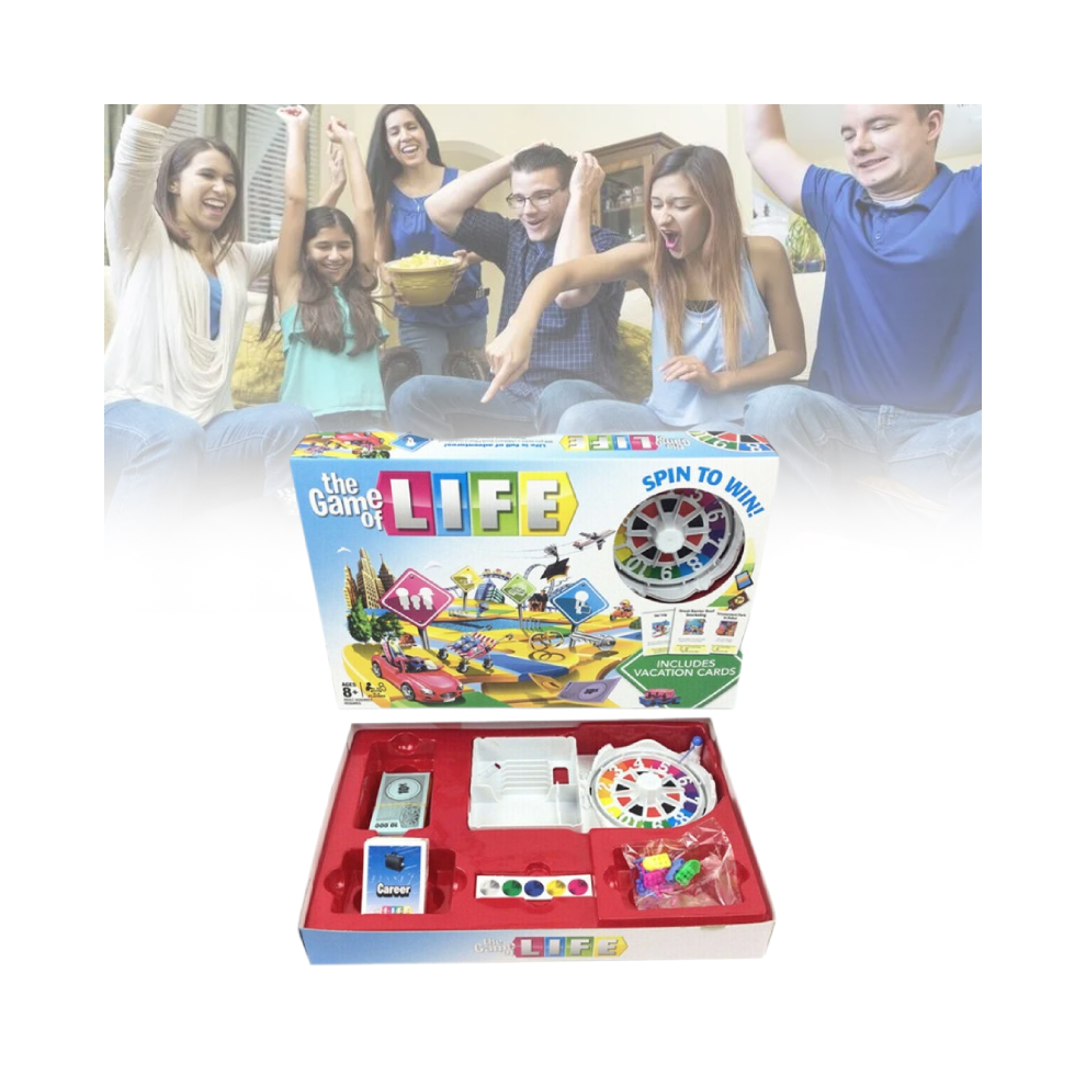 The Game Of Life Board Game Kids Family Interactive Educational Fun Party Toy