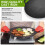(29cm) Cast Iron Griddle Pans, Grill Pan with Handles 5