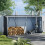 XLarge Outdoor Storage Shed Toolshed Yard Garden Log Store Galvanized Anthracite 1