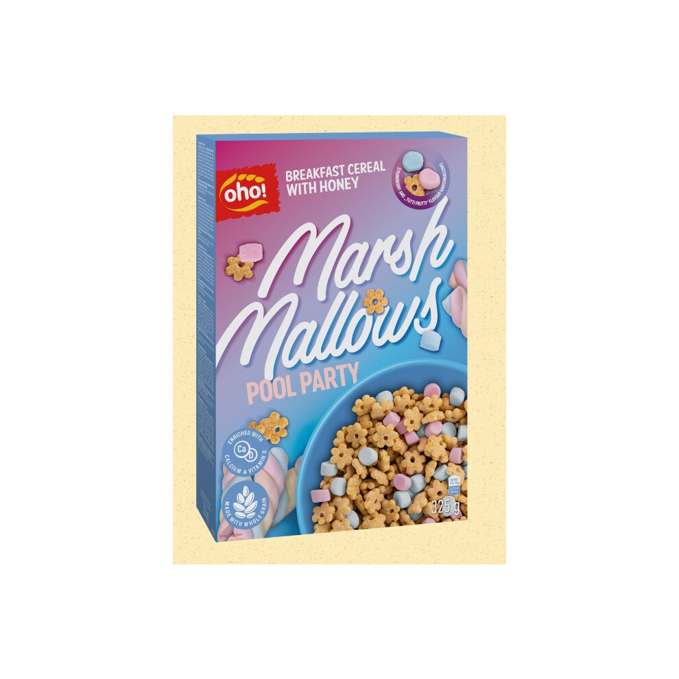 (Pack Of 6) Breakfast cereal marshmallows 325g