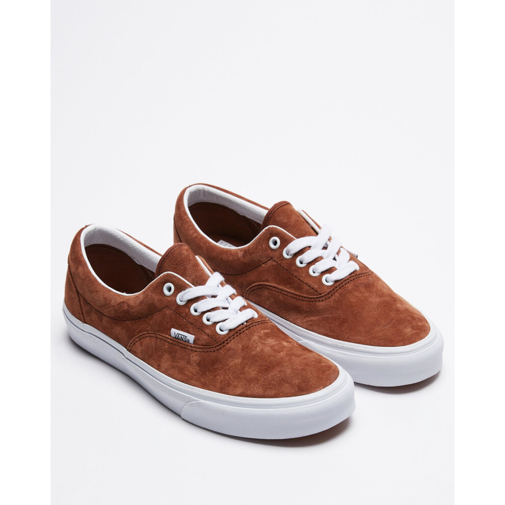 (US 10) Vans Era Casual Sneakers Shoes Skateboard Leather Suede - Brown