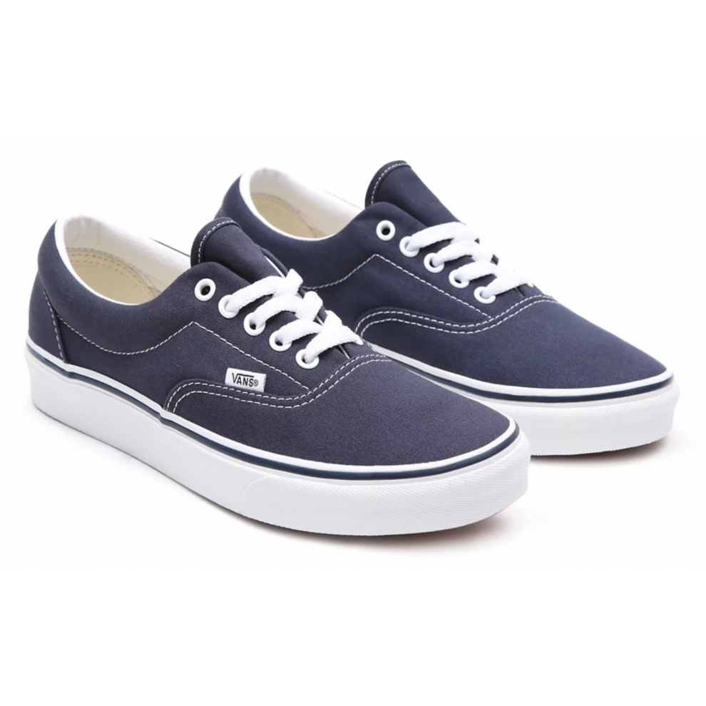 (US 8) Vans Mens Era Canvas Casual Sneakers Shoes Skateboard - Navy