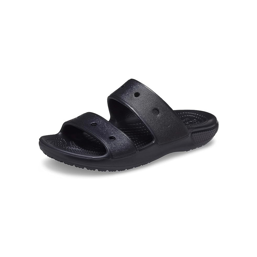 (US M12) Crocs Classic Sandal Unisex Flip Flops Slippers Sandals - Black