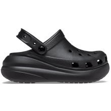 (Mens US 5 / Womens US 7) Crocs Classic Crush Platform Clog Sandals - Black