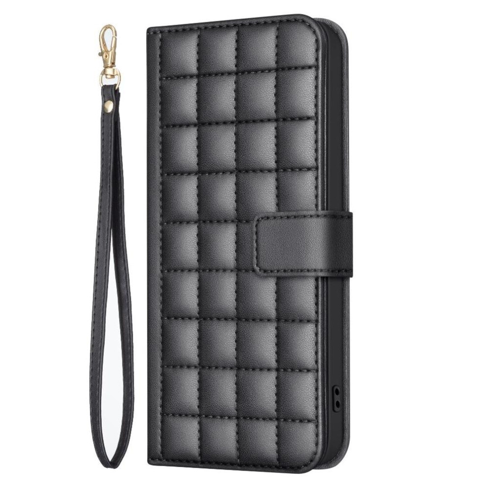 (Black) Flip Case for Samsung Galaxy S24 Ultra Wallet Card Slots Holder Business Simple Style Protective Pu Leather