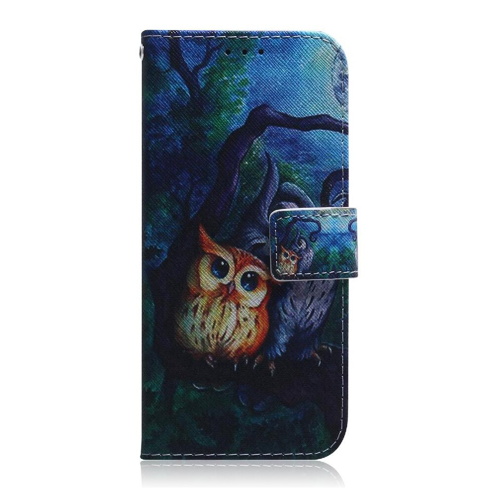 (C2) Flip Case For Samsung Galaxy A55 5G Pu Leather Magnetic Closure Card Slots Painted Wallet 764762818029