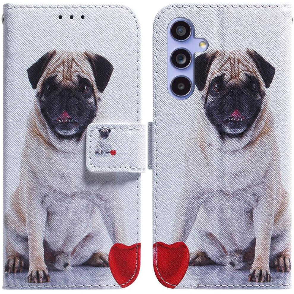 (C5 ) Flip Case For Samsung Galaxy A14 4G/5G Pu Leather Magnetic Closure Wallet Painted Card Slots 764762818142