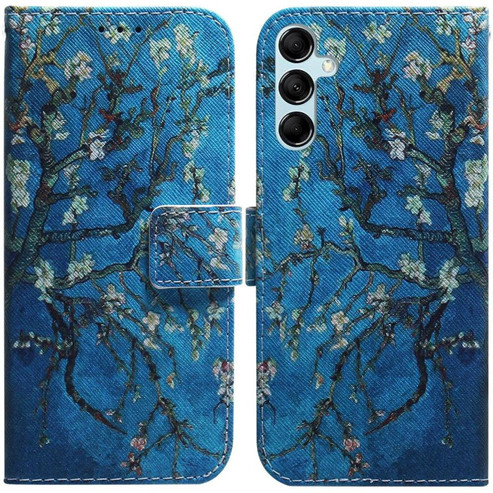 (Ohter) Flip Case For Samsung Galaxy A15 4G/5G Card Slots Magnetic Closure Painted Pu Leather Wallet 764762818319
