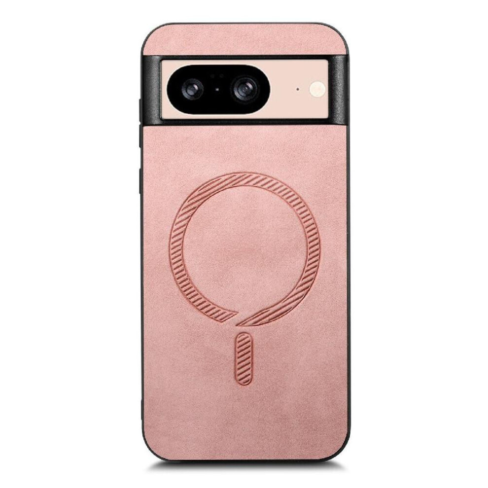 (Pink) Flip Case For Google Pixel 8A Lightweight Magsafe Car Mounts Wireless Charging Slim Pink 764762820503