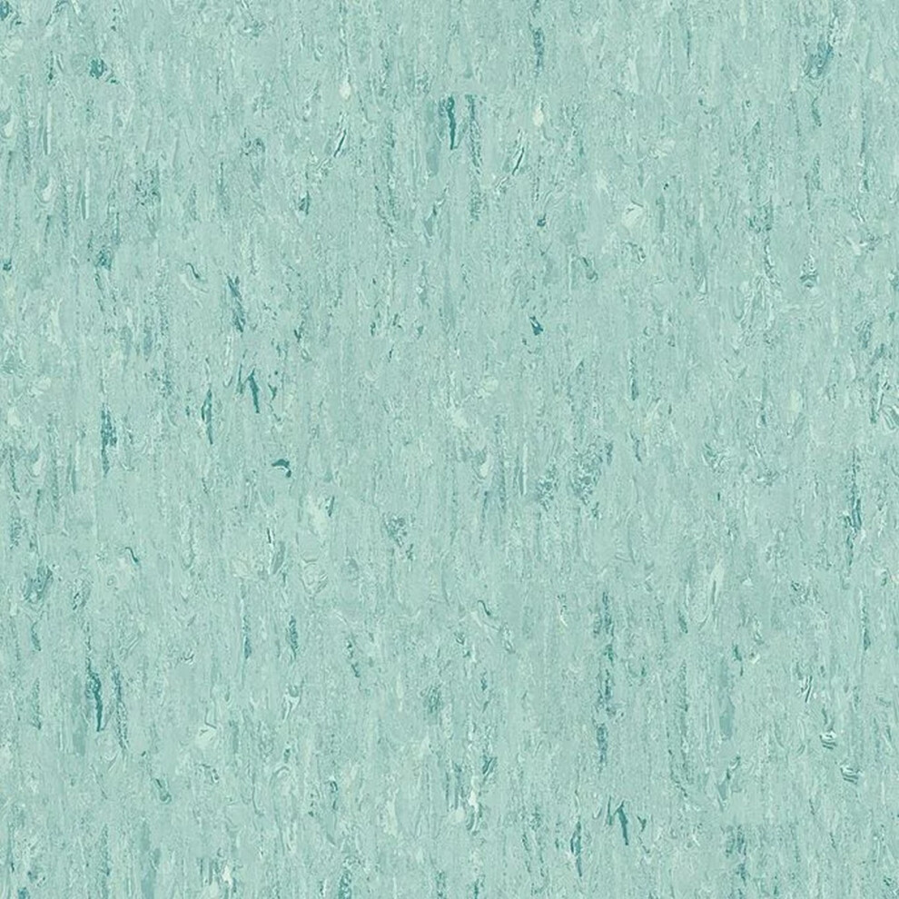 (Mint Crest 8700, 12M(39'4") X 2M(6'6")-24Mâ²) Slip-Resistant Tile Effect Commercial Vinyl Flooring, Waterproof 9502925548540