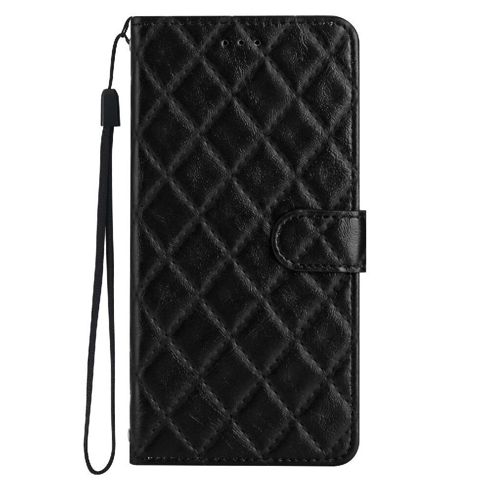 Photos - Case  Flip  for Samsung Galaxy S24 Ultra Card Slots Holder Pu Leather Wallet Tpu Shockproof Magnetic Folio Kickstand(Black)