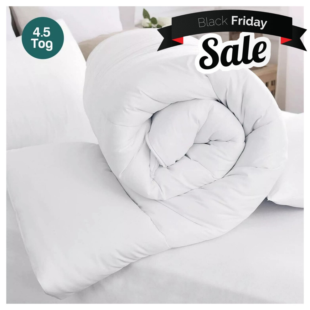 Imperial Rooms (4.5 Tog, King) Hotel Quality Duvet Warm Anti Allergic Quilt Tog