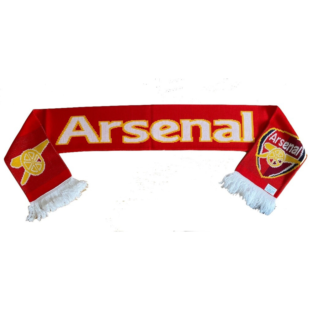 Arsenal Football Jacquard Scarf