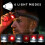 2 Pack Rechargeable Red LED Headlamp Motion Sensor Headlight for Adults,Running,Forehead,Hiking(Black) 2