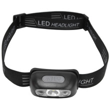 LED Lights, Headlamp USB Mini LED Torch Lightweight Outdoor Torch Light Adjustable Headband Gesture Sensor Headlight for Cycling, Headlamps(Black)