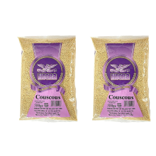 (Pack of 2) Heera Couscous 500g - Semolina Granules For Meals