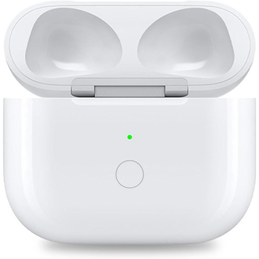 Wired Wireless Charging Case Replacement Compatible With Airpods 3Rd, Generation Case With Bluetooth Sync Pairing Button 9358719745172