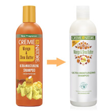 Creme of Nature Mango Shea Butter Ultra kosteuttava shampoo, 12 Unssia