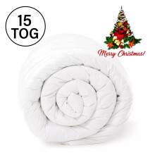 (Double) Bed Duvet Quilt 15 Tog Warm Soft Anti-Allergy