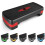 KAYMAN Exercise Stepper, Adjustable Fitness Step Platform, Red, 2 Step 1