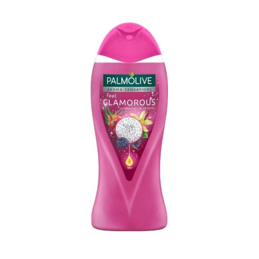 Palmolive Aroma Sensations Feel Glamorous Shower Gel 500ml |Skin Feels Velvety Smooth |Soft, Smooth & Moisturized Skin |Bath Scrub Cleanser