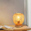 Retro Desk Lamp Bamboo Bedside Lamp Decorative Table Lamp with E27 Socket, for Bedside, Table 2