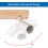 Modern Ceiling Light Indoor Led Spotlights 2 Rotatable and Tiltable Ceiling Spotlights E27 - Without Bulbs, White 4