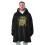 Teenage Mutant Ninja Turtles Teenage Mutant Ninja Turtles Blanket Hoodie (Mens Black) 1